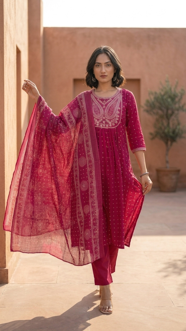 Embroidered Kurtis