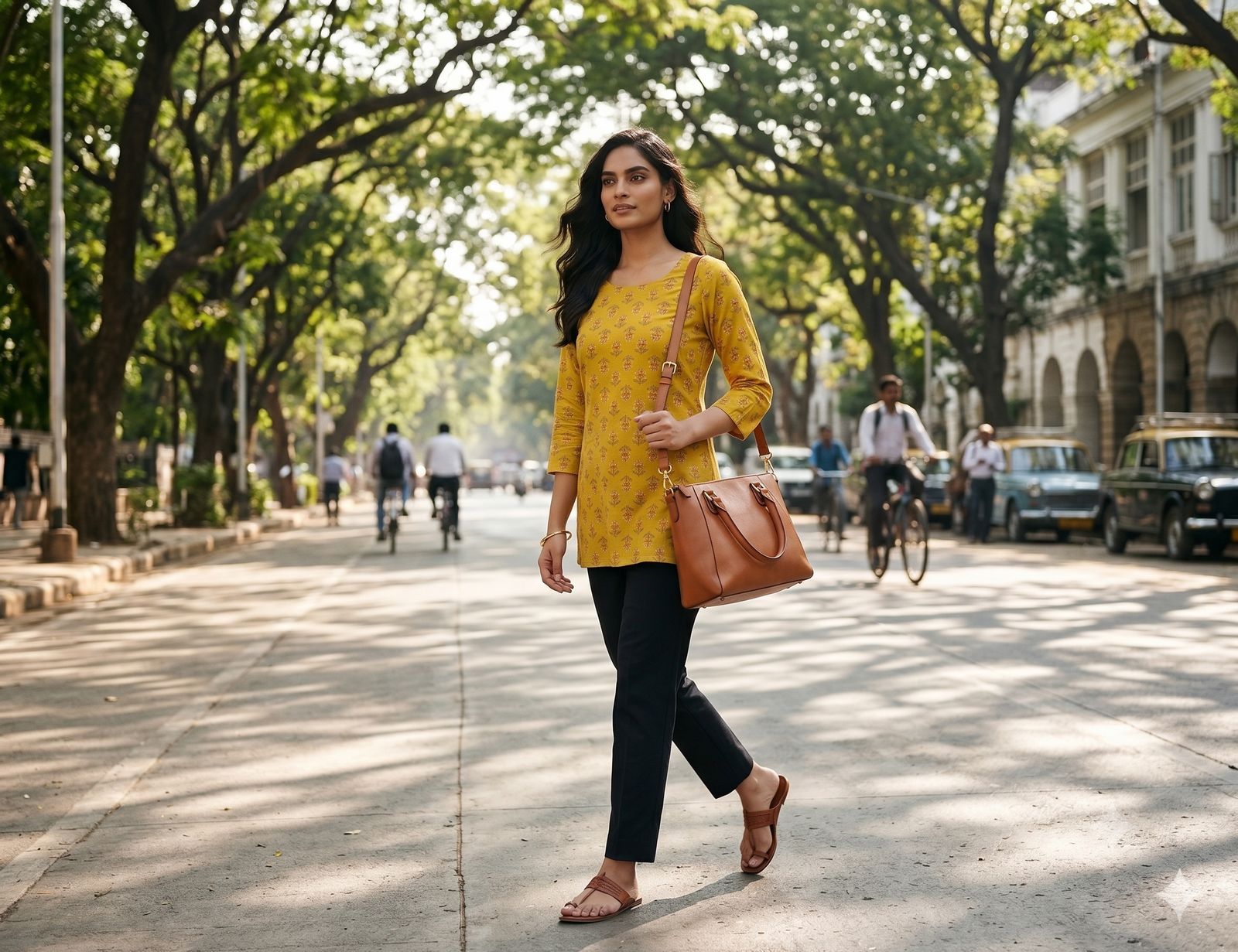 Mustard Yellow 3/4 sleeves
